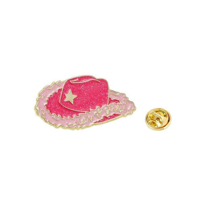 let's go girls cowgirl pins - basil boutique