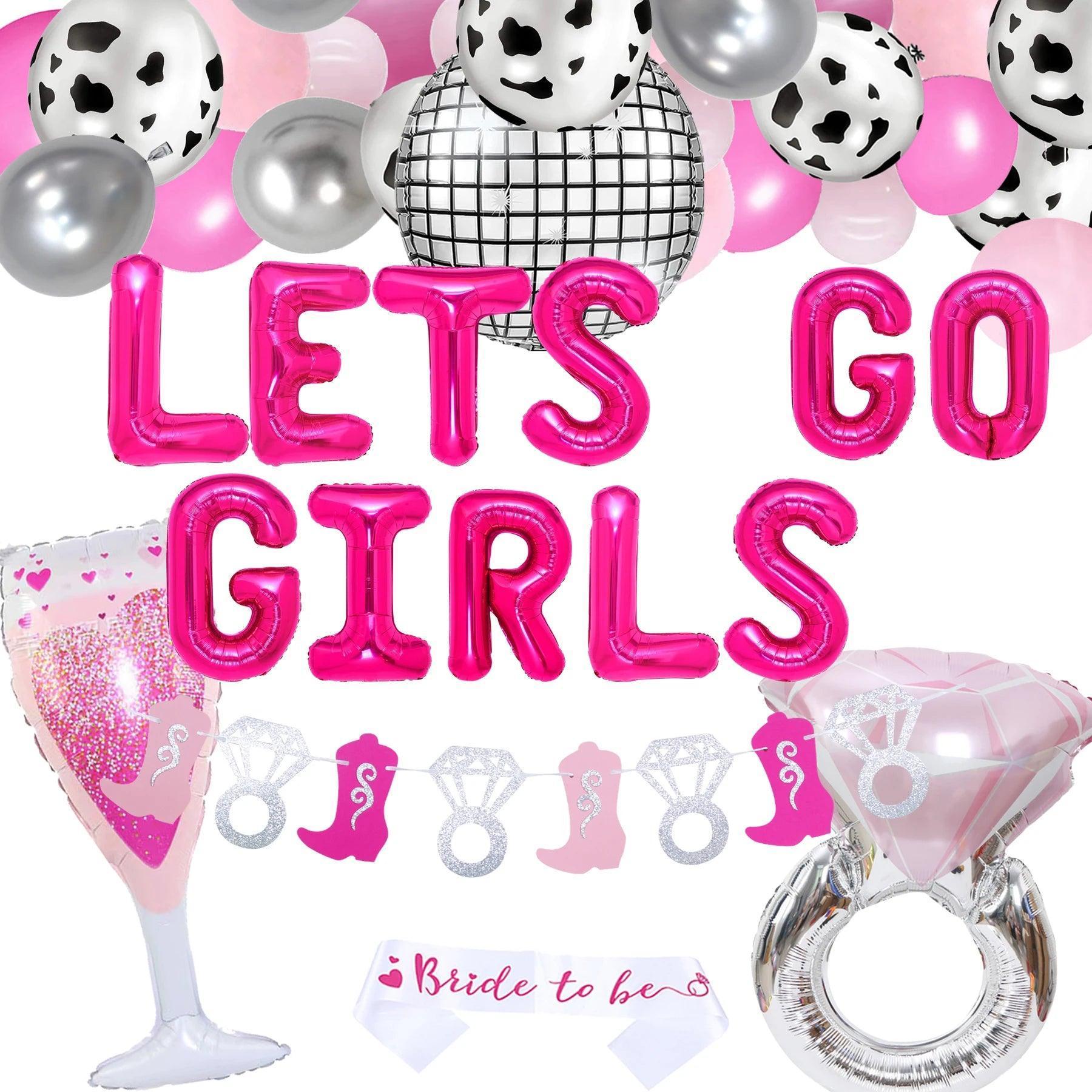 let's go girls decoration set - basil boutique