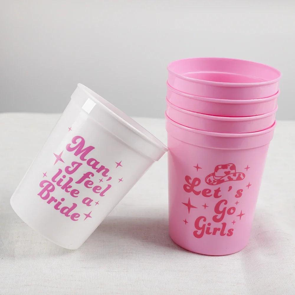 let's go girls party cups - basil boutique