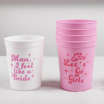 let's go girls party cups - basil boutique