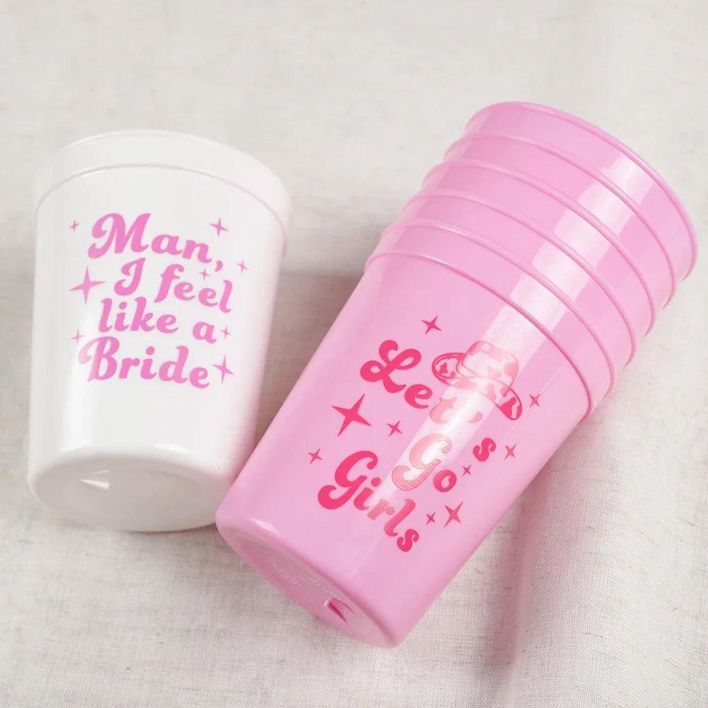 let's go girls party cups - basil boutique