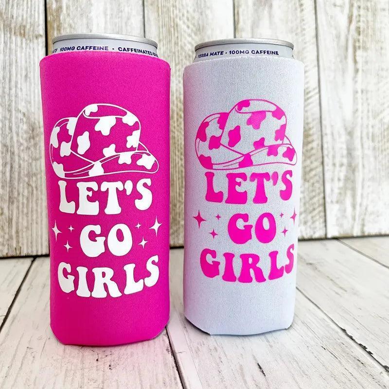 let's go girls koozies - basil boutique