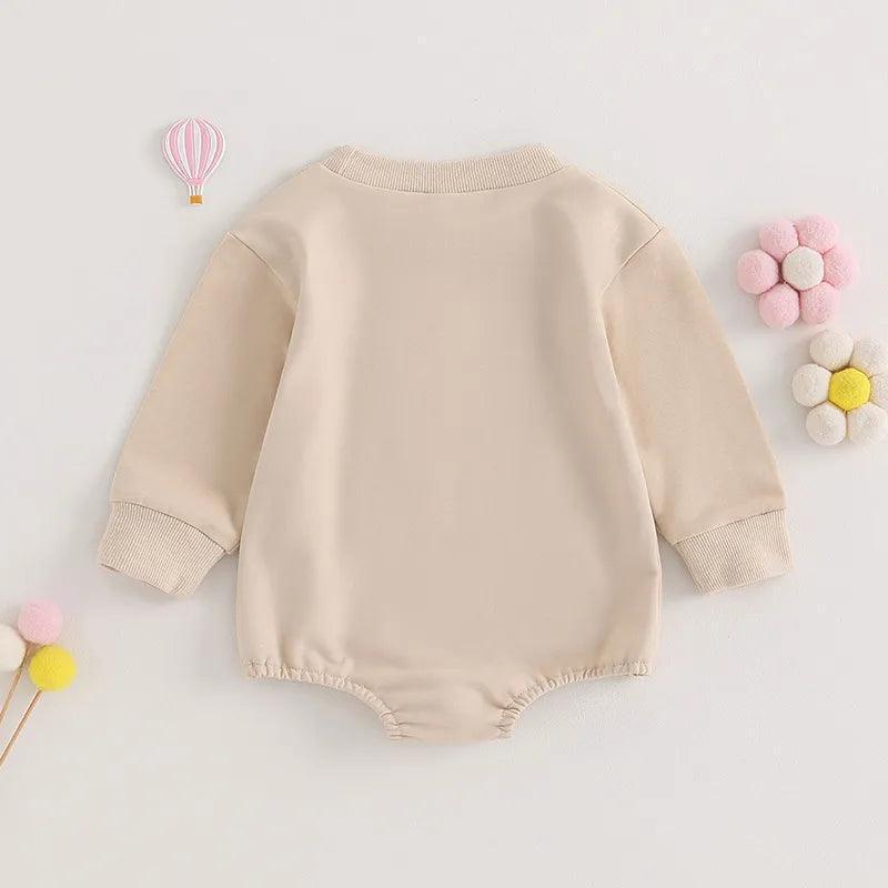 lil sis patch onesie - basil boutique