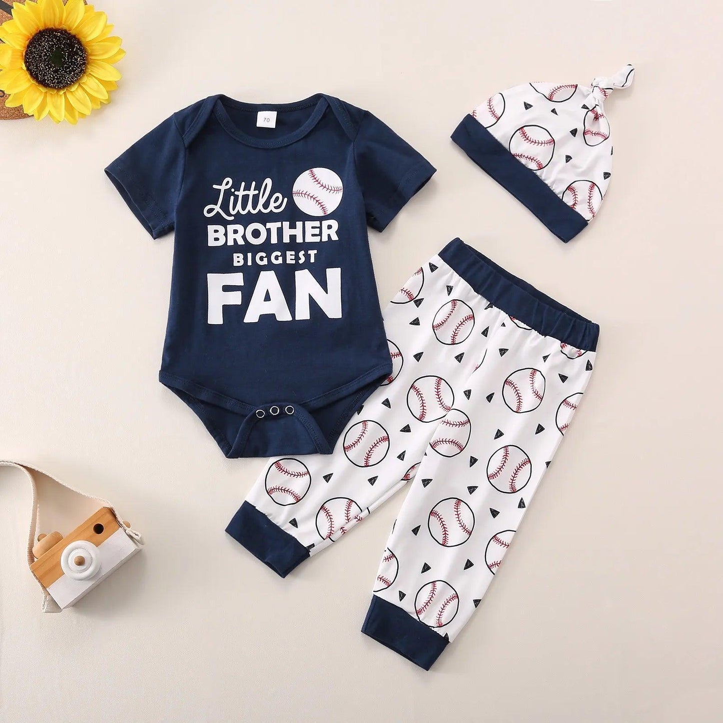 little brother biggest fan outfit - basil boutique