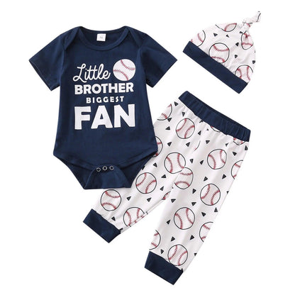 little brother biggest fan outfit - basil boutique