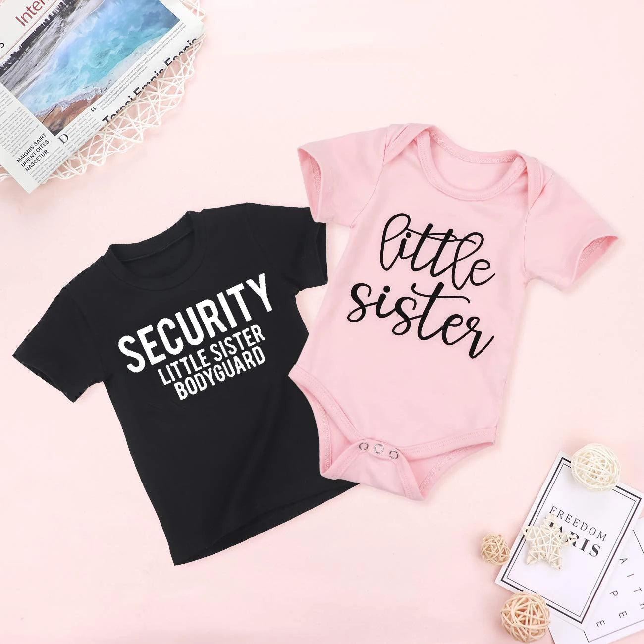 little sister + body guard matching set - basil boutique