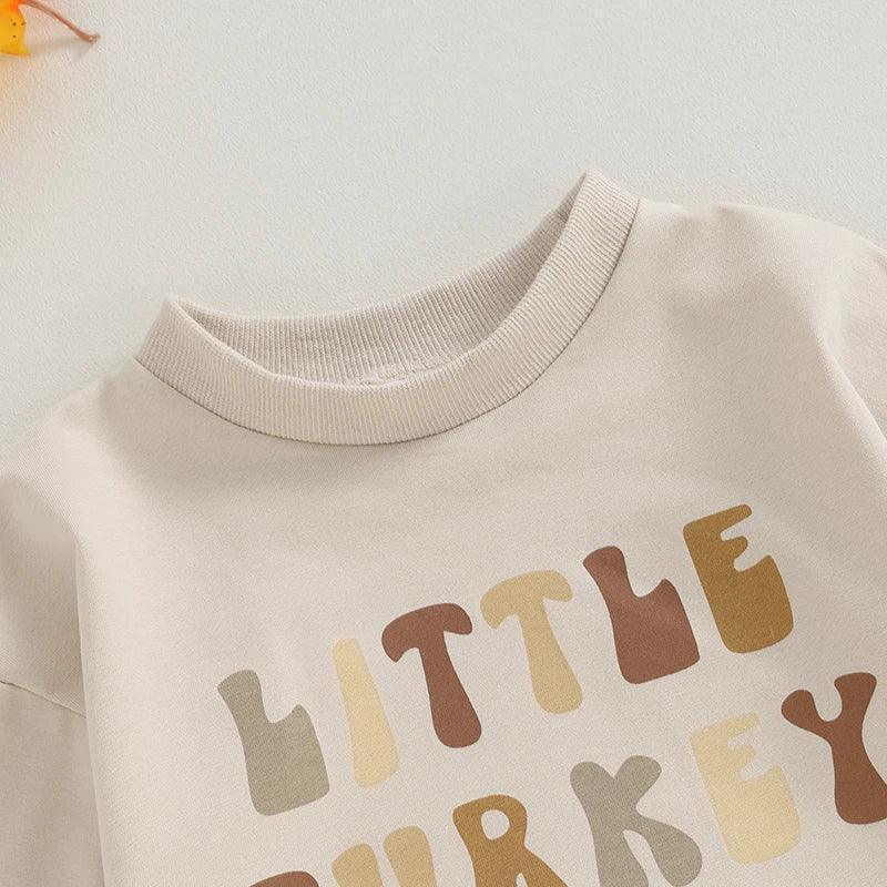 little turkey romper - basil boutique