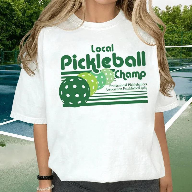 local pickleball champ t-shirt - basil boutique