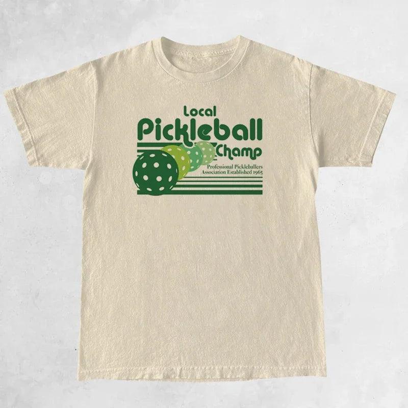 local pickleball champ t-shirt - basil boutique