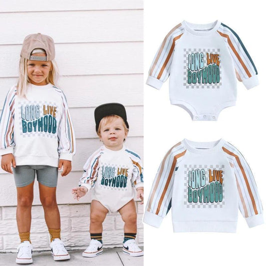 long live boyhood matching set - basil boutique