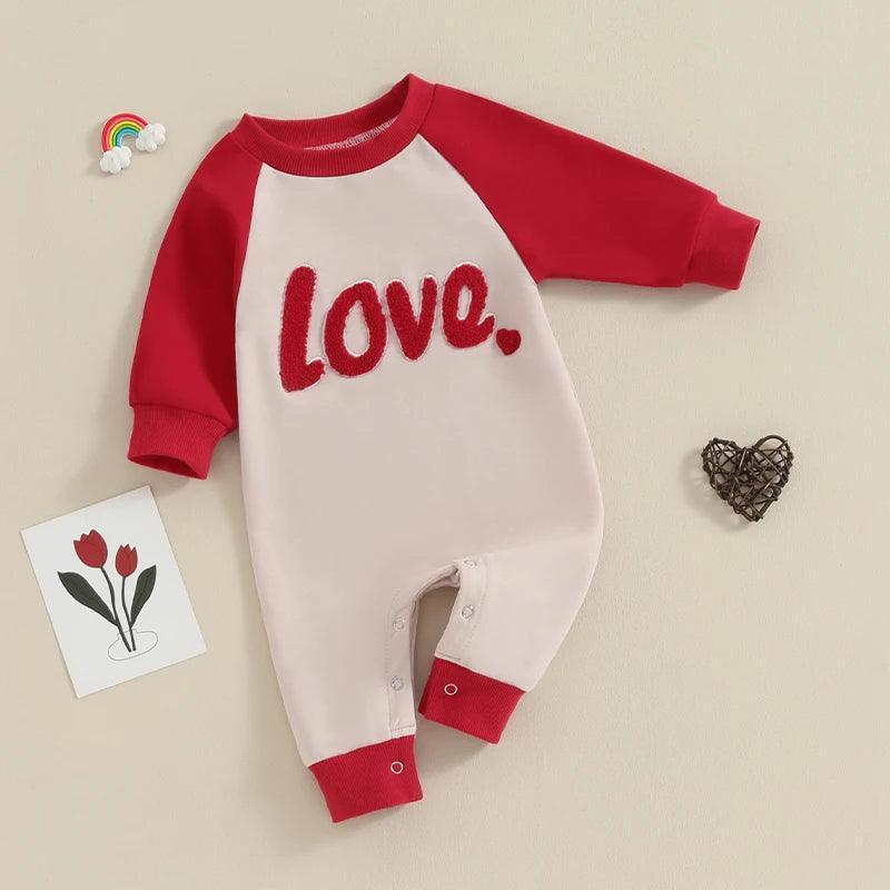 love fuzzy onesie - basil boutique