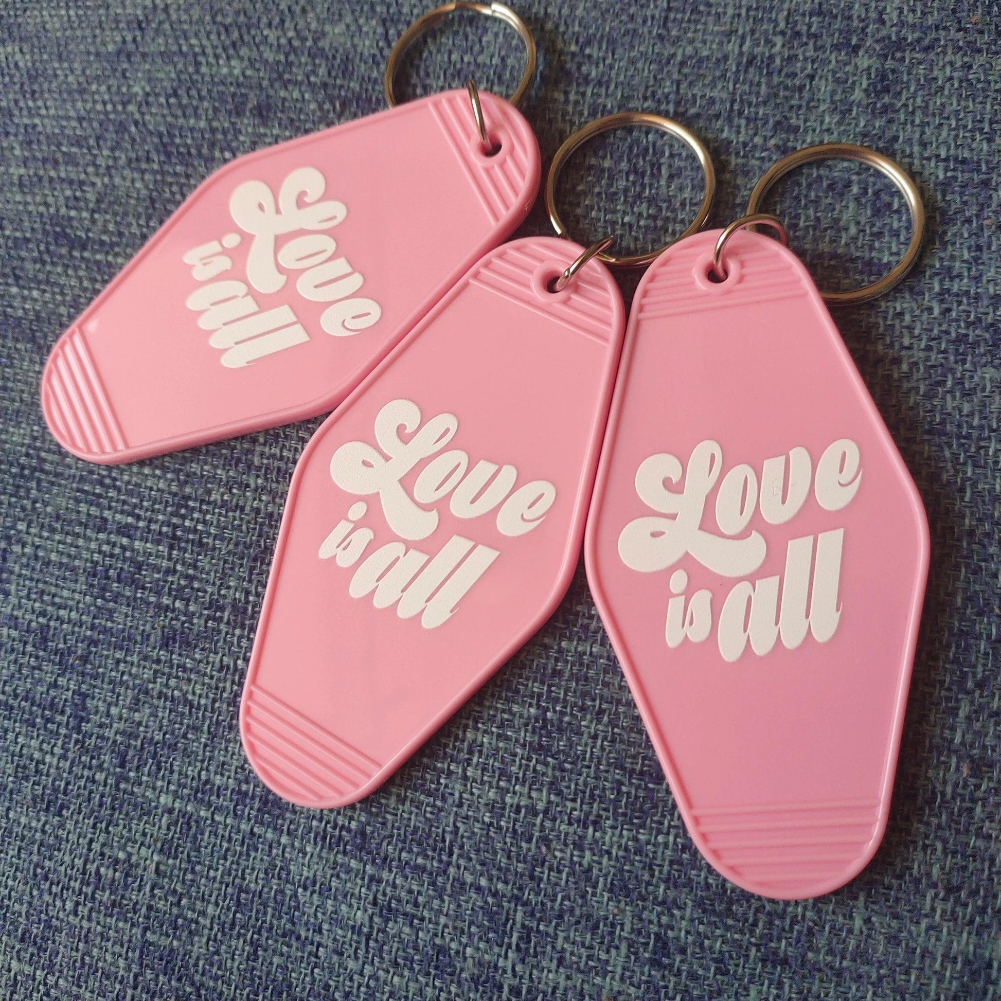 love is all keychain (set of 3) - basil boutique