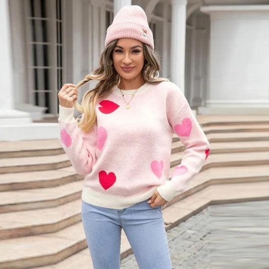 love knit crew sweater - basil boutique