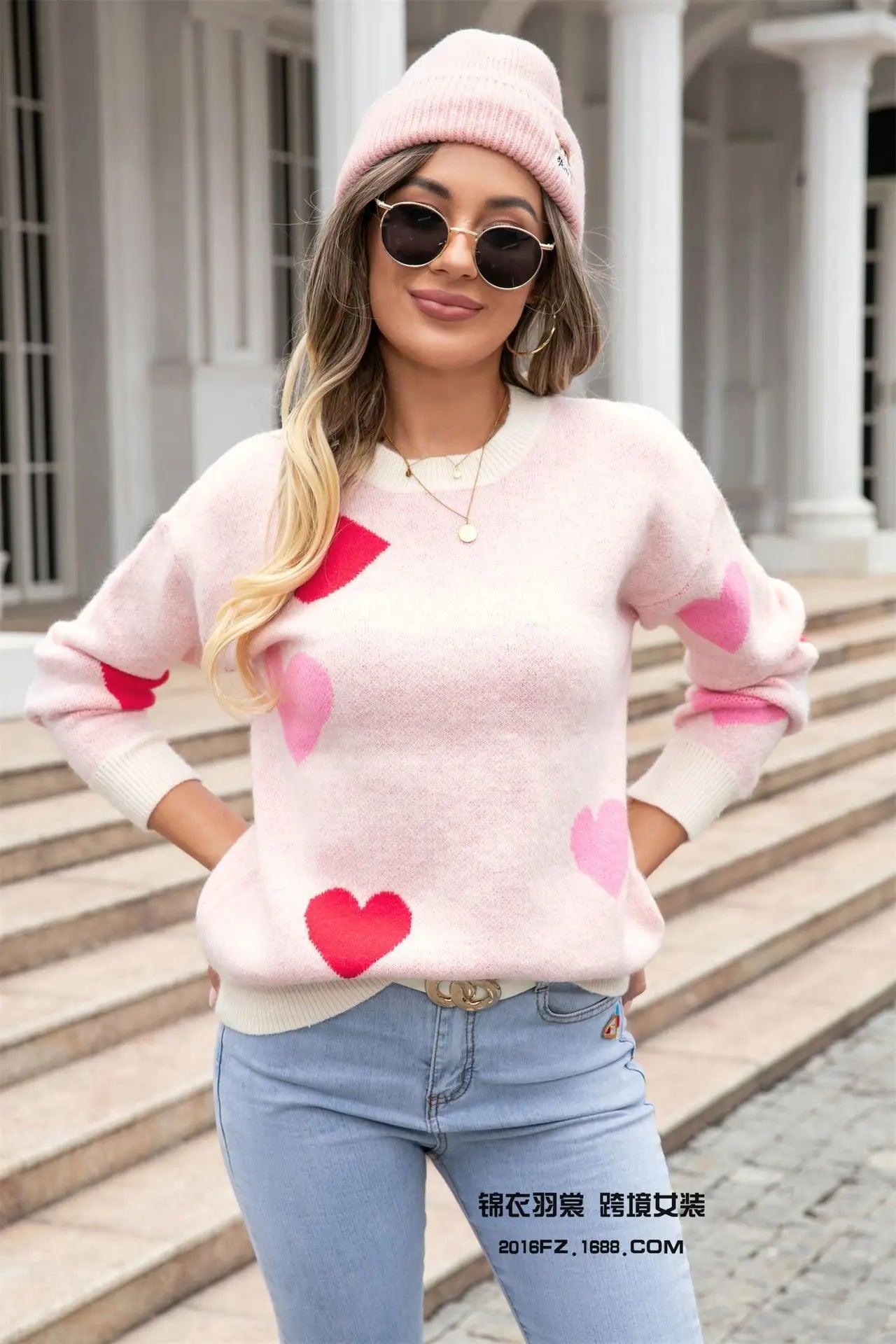 love knit crew sweater - basil boutique