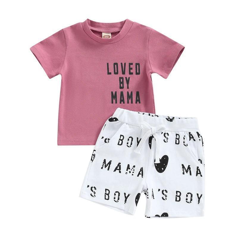 loved by mama kids set - basil boutique