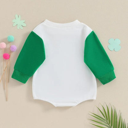 lucky clover onesie - basil boutique