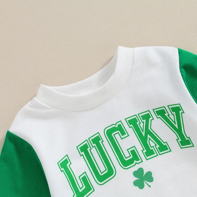 lucky clover onesie - basil boutique