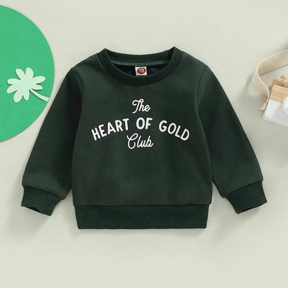 lucky kids crew sweatshirts - basil boutique