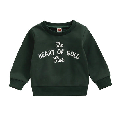 lucky kids crew sweatshirts - basil boutique