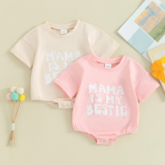 mama is my bestie onesie - basil boutique