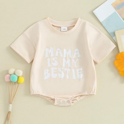 mama is my bestie onesie - basil boutique