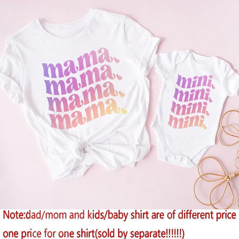 mama + mini retro matching set - basil boutique