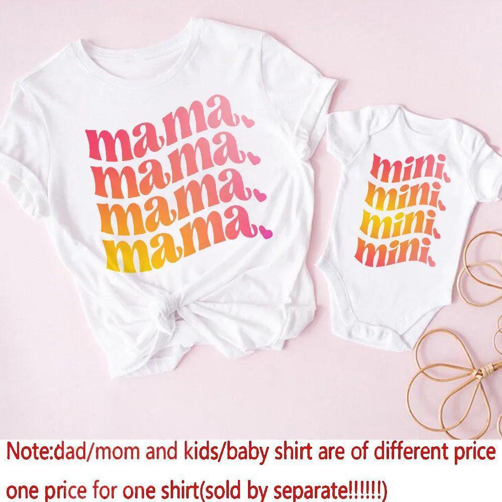 mama + mini retro matching set - basil boutique