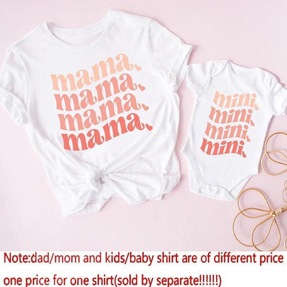 mama + mini retro matching set - basil boutique