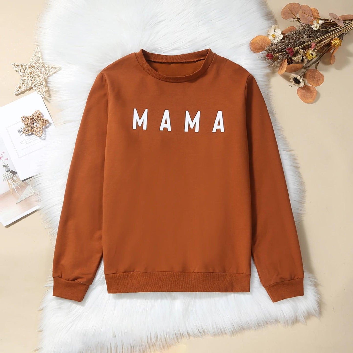 mama + pumpkin matching set - basil boutique