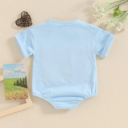 mama's boy + girl retro onesies - basil boutique