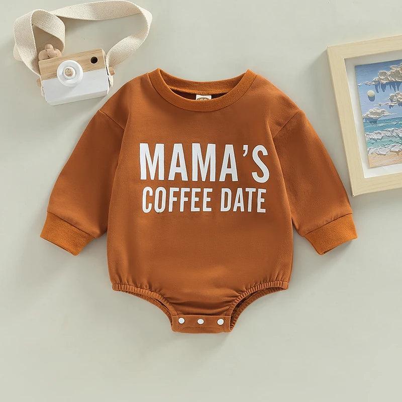 mama's coffee date onesie - basil boutique