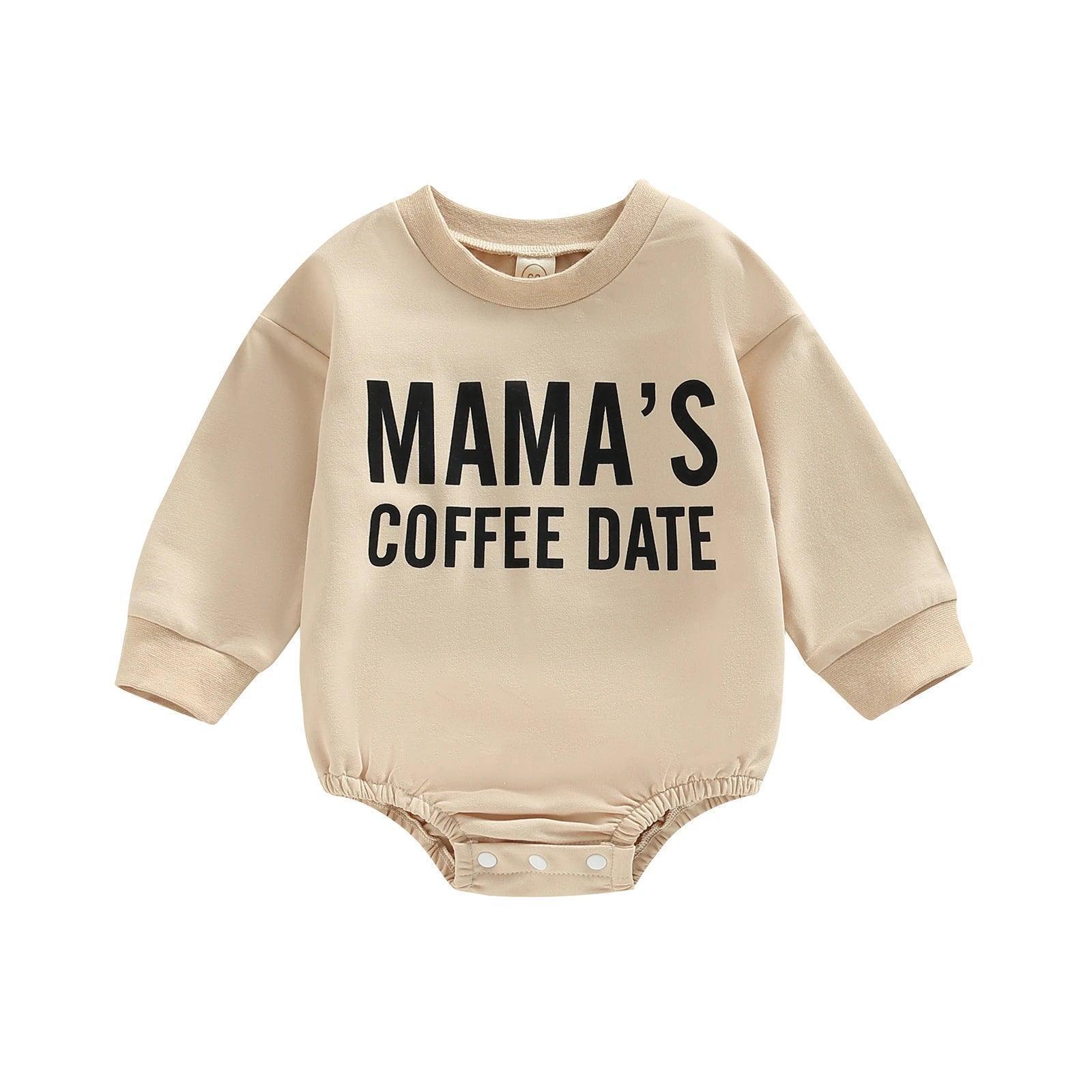 mama's coffee date onesie - basil boutique