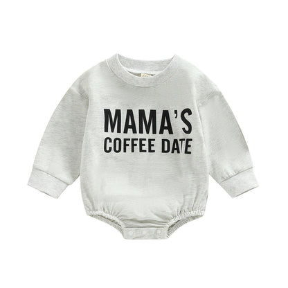 mama's coffee date onesie - basil boutique