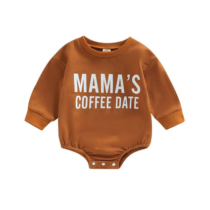 mama's coffee date onesie - basil boutique