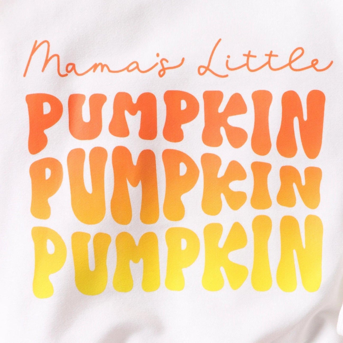 mama's little pumpkin kids outfit - basil boutique