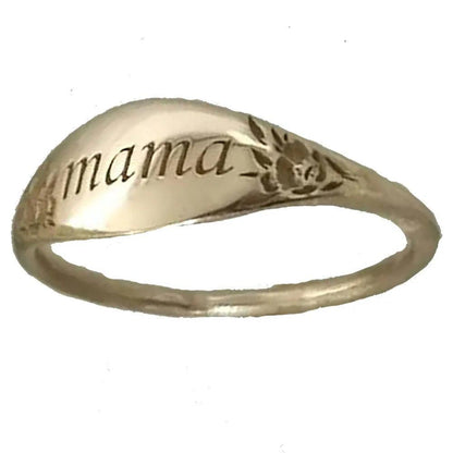 mama statement ring - basil boutique