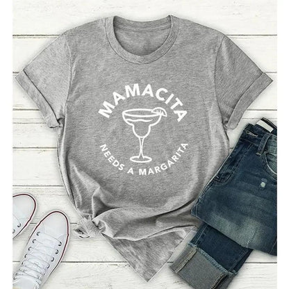 mamacita needs a margarita t-shirt - basil boutique