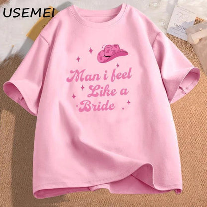 man i feel like a bride t-shirt - basil boutique