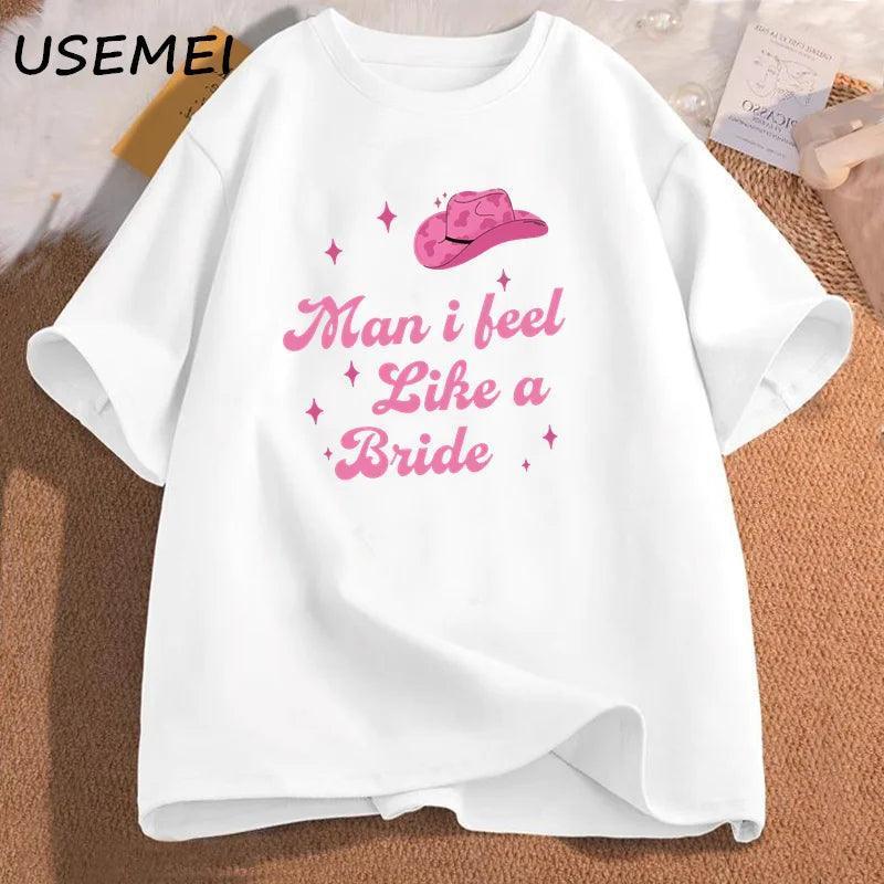 man i feel like a bride t-shirt - basil boutique