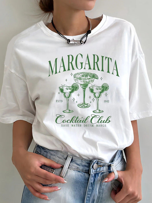 margarita cocktail club t-shirt - basil boutique