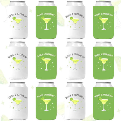 margs + matrimony koozies - basil boutique