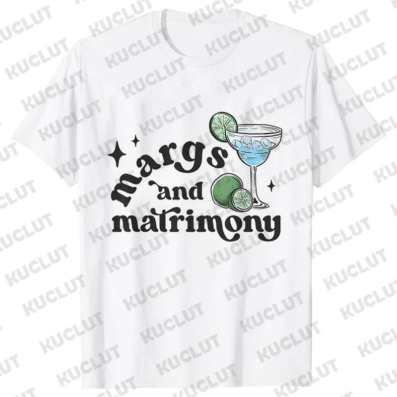 margs + matrimony t-shirts - basil boutique