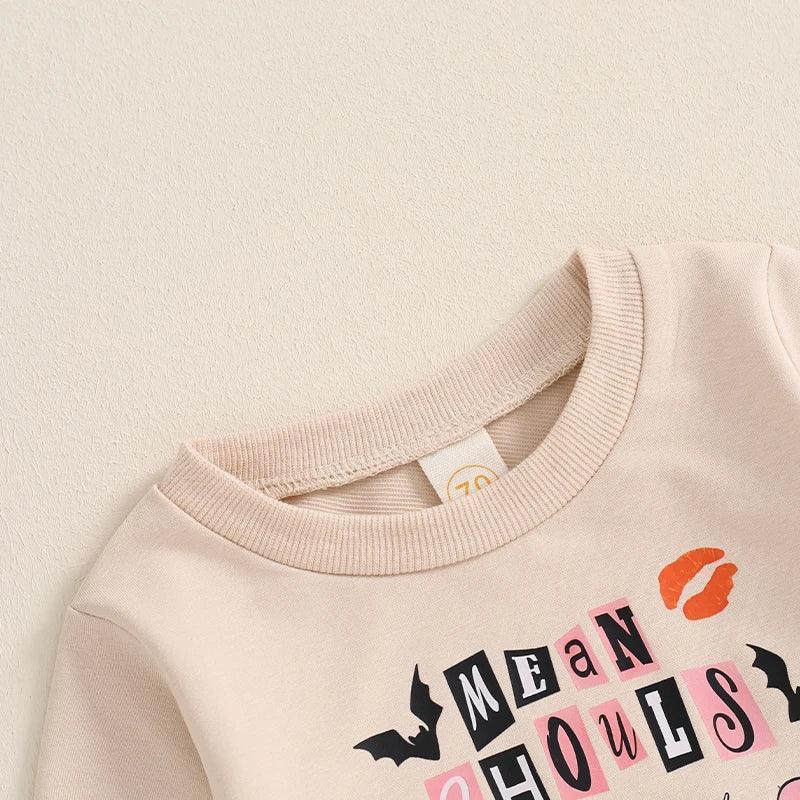 mean ghouls kids outfit - basil boutique