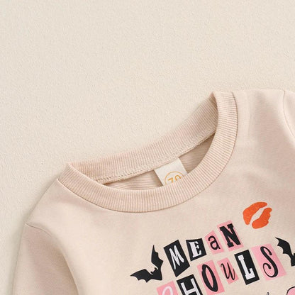 mean ghouls kids outfit - basil boutique