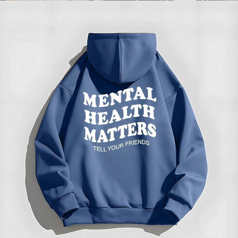 mental health matters hoodie - basil boutique