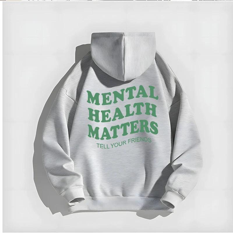 mental health matters hoodie - basil boutique