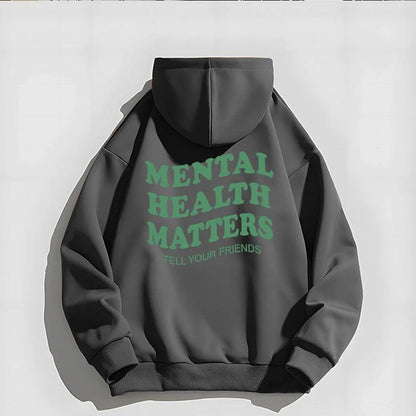 mental health matters hoodie - basil boutique