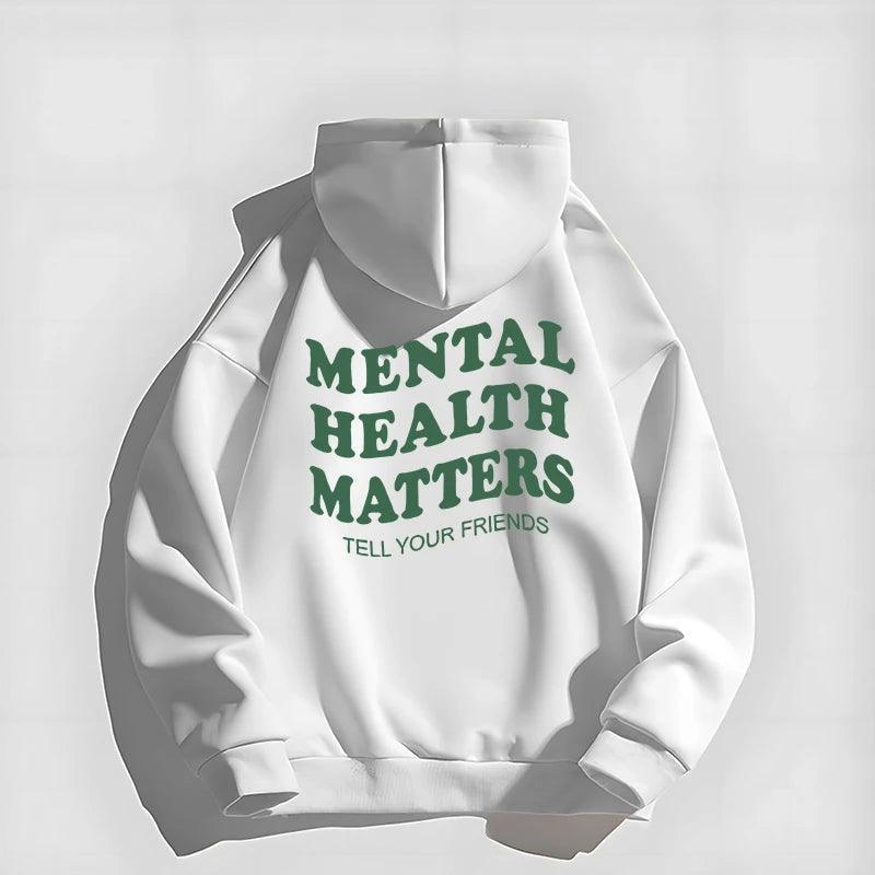 mental health matters hoodie - basil boutique