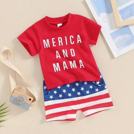 merica and mama outfit - basil boutique