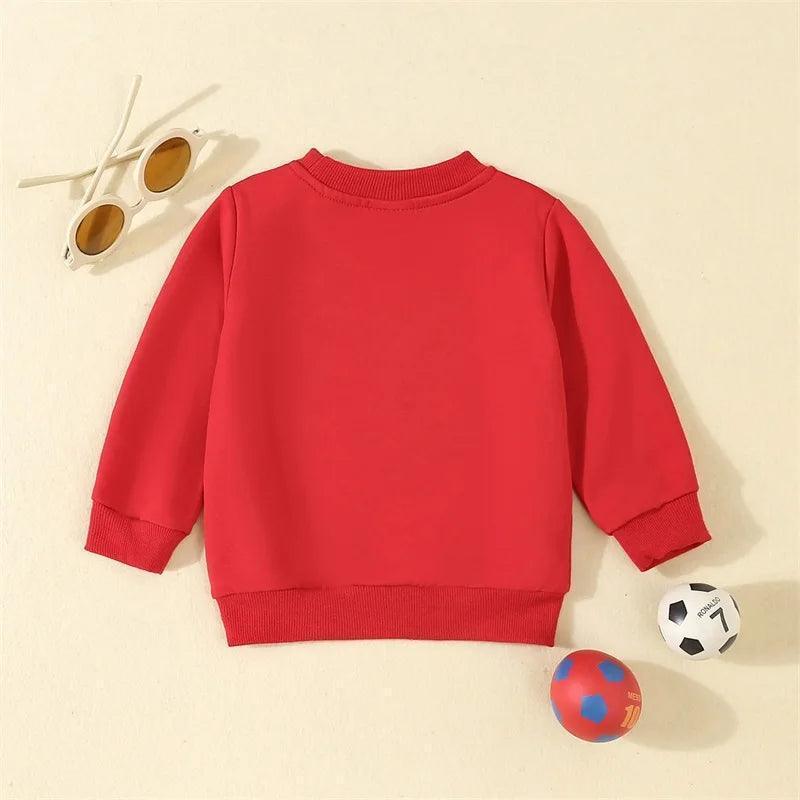 merry christmas vintage kids crew sweatshirt - basil boutique